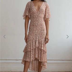 Jenny Yoo pink floral dress